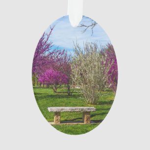Adorno Un asiento de temporada de primavera