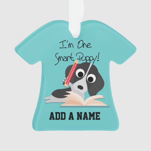 Adorno Un cachorro inteligente (Anverso)