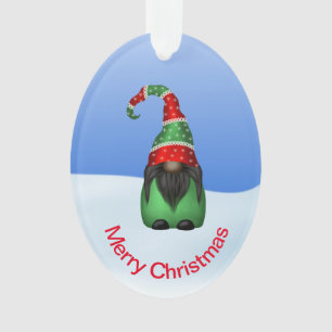 Adorno Un capo caprichoso en los Navidades de un día de