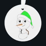 Adorno un chibi snowman<br><div class="desc">Un pequeño chibi de muñeco de nieve.</div>