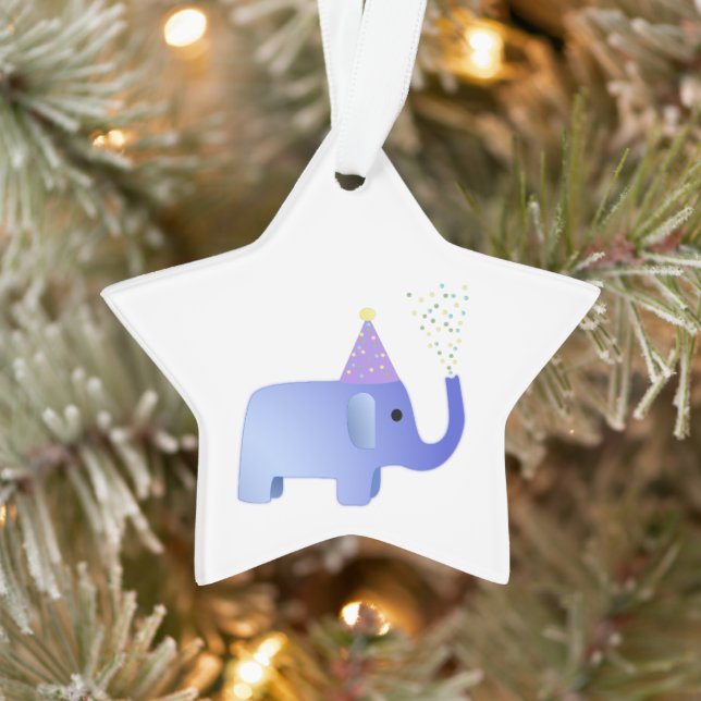 Adorno Un elefante Fiesta (Árbol)
