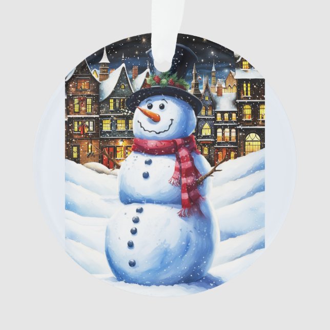 ADORNO UN NAVIDAD FROSTOSO EVE (Anverso)