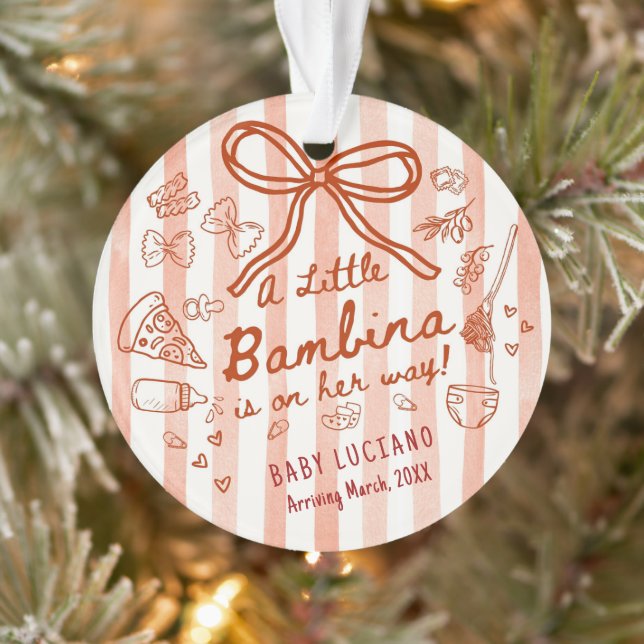 Adorno Un poco de Bambina Acrílico  (Árbol)
