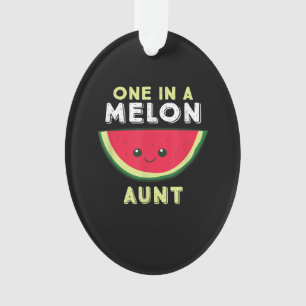 Adorno Una En Melón