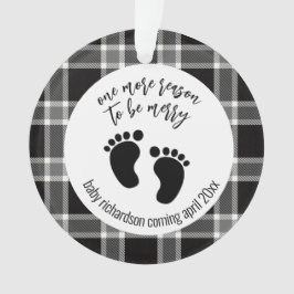 Adorno Una razón más para ser una Invitación de embarazo 