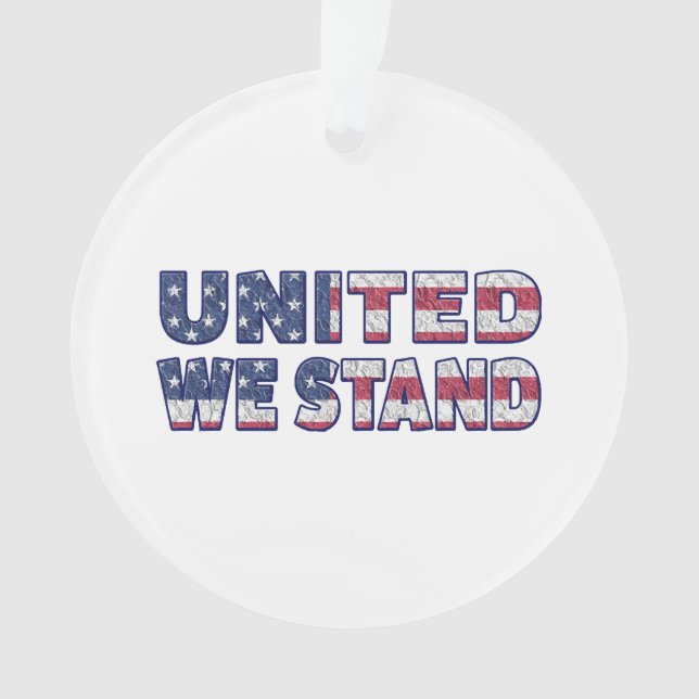 Adorno Unidos, estamos (Anverso)