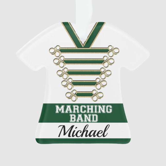 Adorno Uniforme de banda de marcha con foto (Anverso)