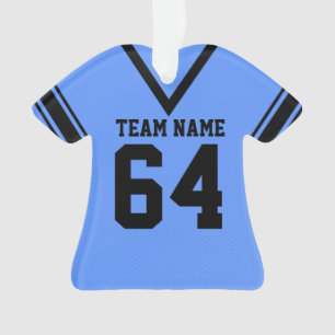 Adorno Uniforme negro azul de Jersey de fútbol