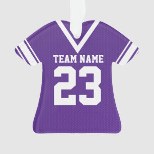 Adorno Uniforme púrpura de Jersey