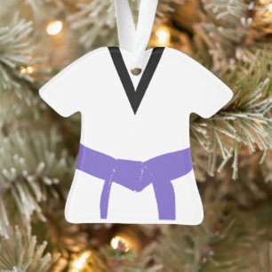 Adorno Uniforme púrpura de la correa de los artes