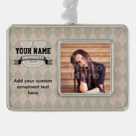 Adorno Universidad divertida personalizada de Guay de la