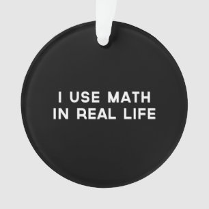 Adorno Utilizo matemáticas en vida real