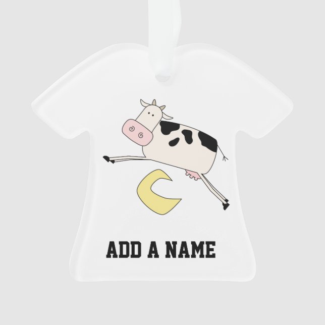 Adorno Vaca salta sobre la luna (Anverso)