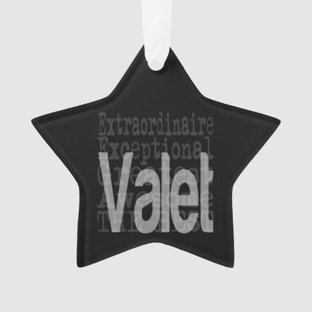 Adorno Valet Extraordinaire (Anverso)