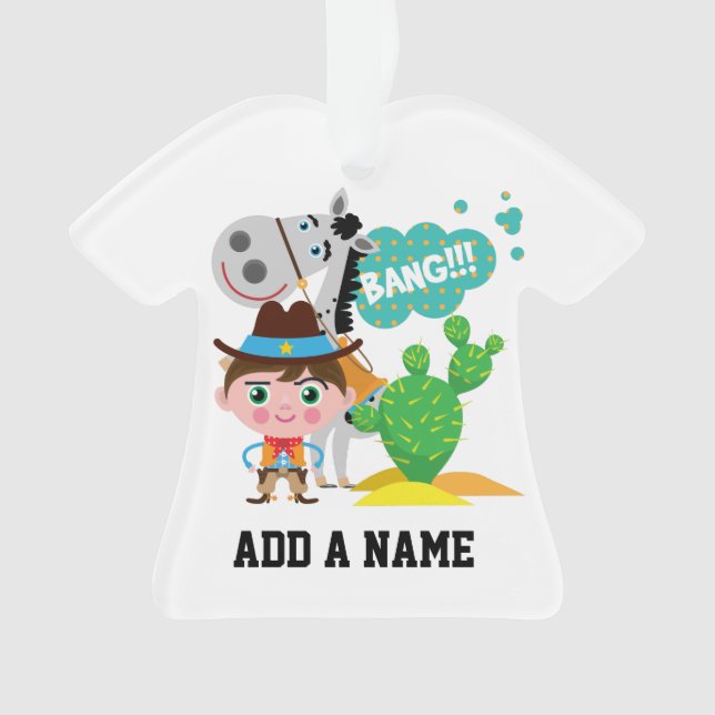 Adorno Vaquero y caballo (Anverso)