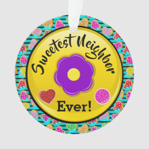 Adorno Vecino más dulce. Amigo