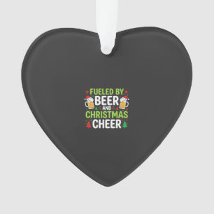 Adorno Vector de cerveza alegría navideña de vacaciones b