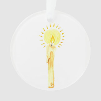 Adorno Vela del árbol de Jesse del advenimiento