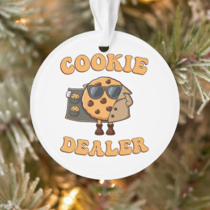 Adorno Vendedor de Galletas Divertido Hornear