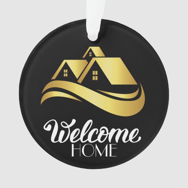 Adorno Ver Atrás - Bienvenido a casa (Anverso)