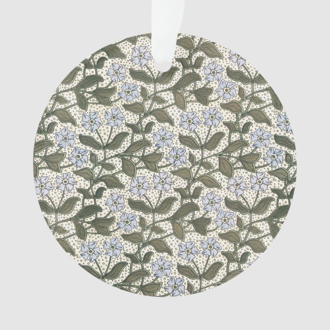 Adorno Verano Periwinkle Bonito Flor Elegante Floral (Anverso)