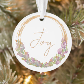 Adorno Verso Bíblico de Navidad en Acuarela de Joy Christ
