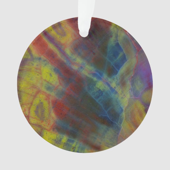 Adorno Vertical de madera aterrorizada (Anverso)