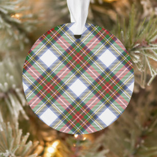 Adorno Vestido real Stewart Plaid Scottish