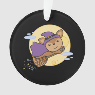 Adorno Vestimenta de brujas de Deer Halloween