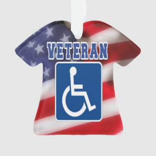 Adorno Veteranos discapacitados de los Estados Unidos