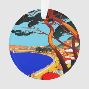 Adorno Viaje francés en la Costa Azul