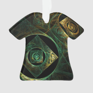 Adorno Vibraciones mágicas Resumen Camisa acrílica de art