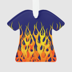 Adorno Vibrante Carreras clásica se inclina sobre azul ma