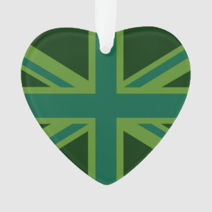 Adorno Vibrante Unión Verde azulada Jack