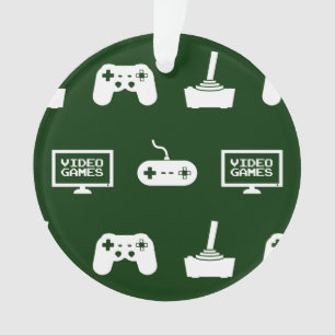 Adorno Videojugador temático del videojuego del diseño