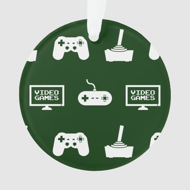 Adorno Videojugador temático del videojuego del diseño (Anverso)