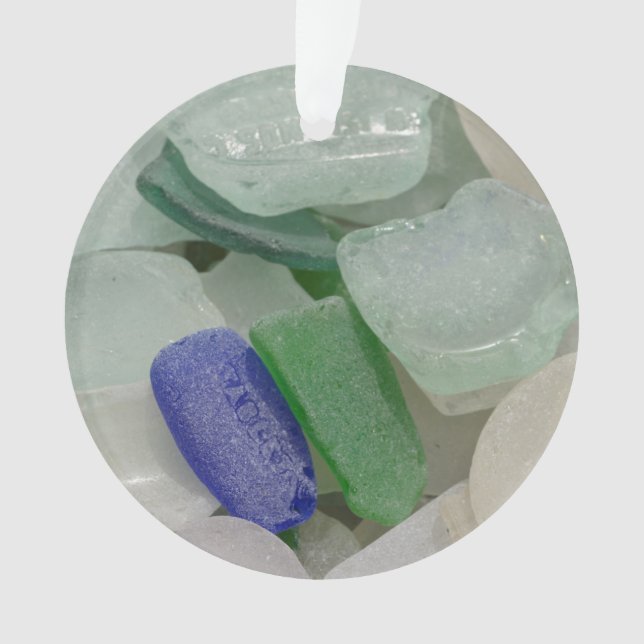 Adorno Vidrio de Playa Pale (Anverso)