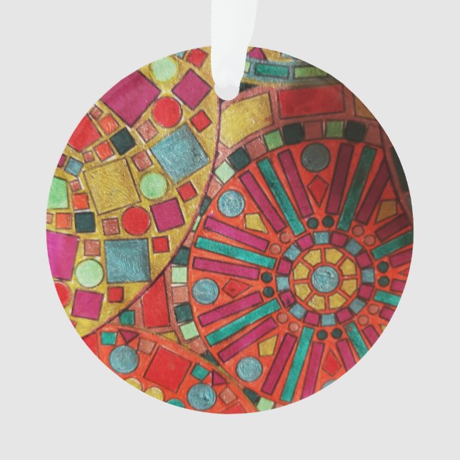 Adorno Vidrio manchado (Anverso)