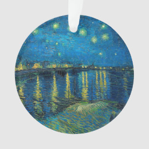 Adorno Vincent Van Gogh Noche estrellada sobre el Ródano