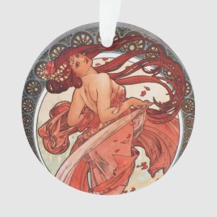 Adorno Vintage Art Nouveau de Alphonse Mucha Dance 1898