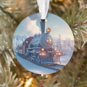 Adorno Vintage Christmas Express Gift para los amantes de