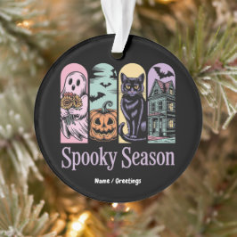 Adorno Vintage Halloween Horror Spookone Season Cute Cree