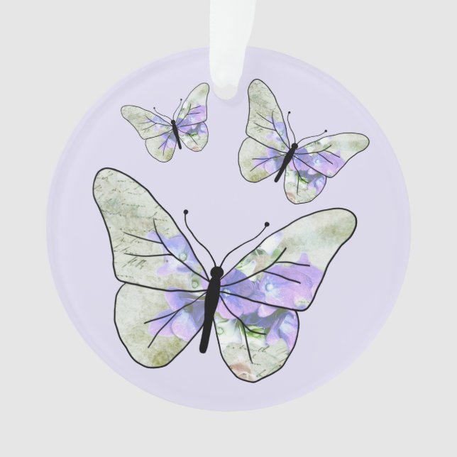 Adorno Vintage mariposa (Anverso)