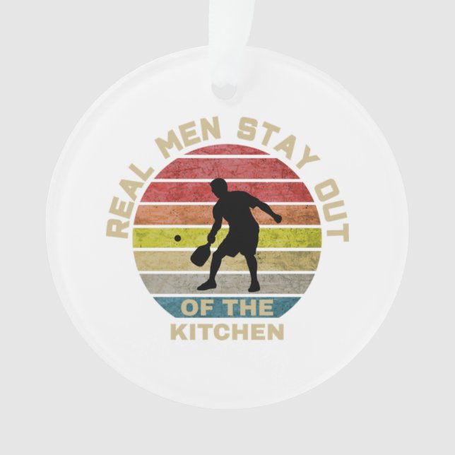 Adorno Vintage Retro Pickleball Funny (Anverso)