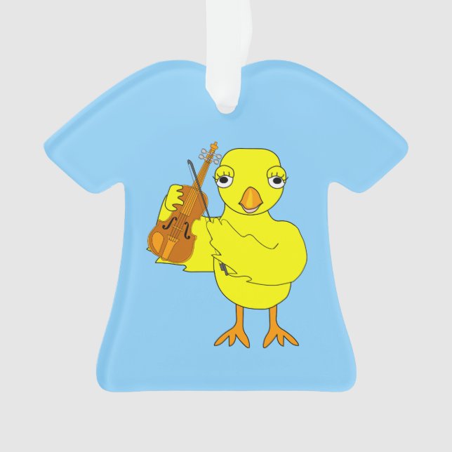 Adorno Violin Chick (Anverso)
