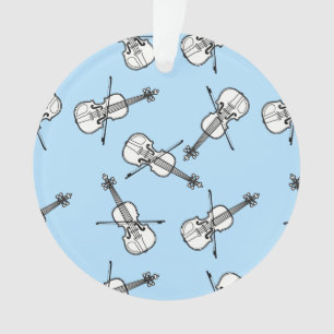 Adorno Violinas blancas