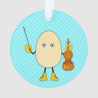 Adorno Violinista de Egghead