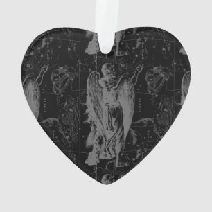 Adorno Virgo Constellation Hevelius 1690 Ago 23 - Septiem