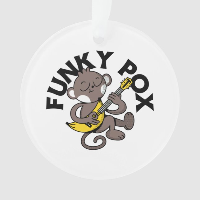 Adorno Viruela del Mono Funky Pox  (Anverso)