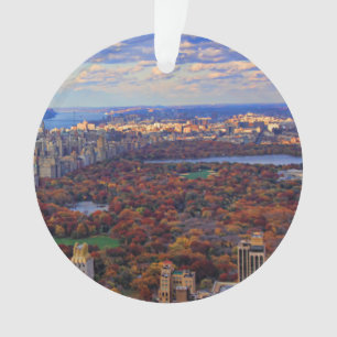 Adorno Vista desde arriba: Otoño en Central Park 01